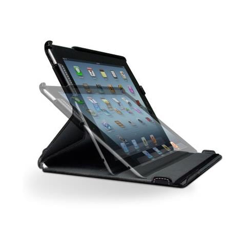 C. E. O. Hybrid Custodia a libro Nero compatibile Apple iPad 3 - Foto 2